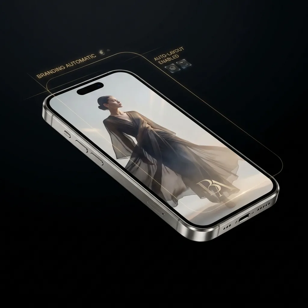 Tech Branding Interface